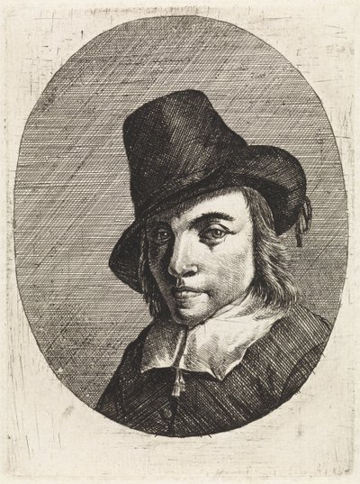 Retrato de um homem desconhecido de Philippe Lambert Joseph Spruyt