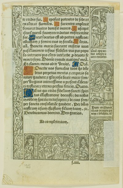 Morte da Virgem, do Livro de Horas de Philippe Pigouchet