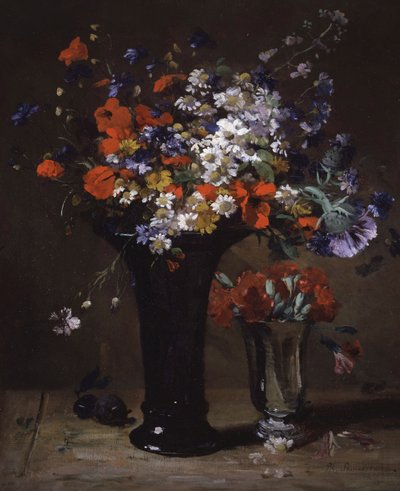 Natureza morta. Pintura de Philippe Rousseau (1816-1887) Coleção particular. de Philippe Rousseau