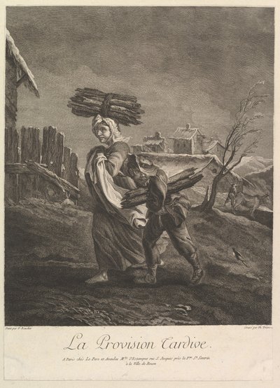 A Provisão Tardia, 1771. de Philippe Triere