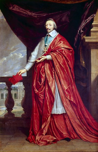 Cardeal Richelieu de Philippe de Champaigne
