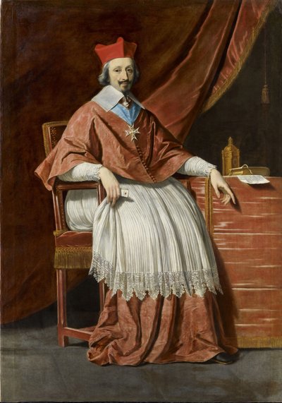 Cardeal Richelieu de Philippe de Champaigne