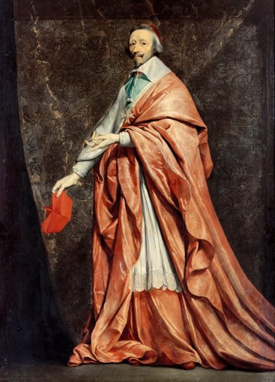 Cardeal Richelieu de Philippe de Champaigne