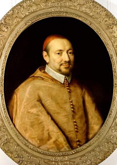 Retrato do Cardeal de Bérulle (1575-1629) de Philippe de Champaigne