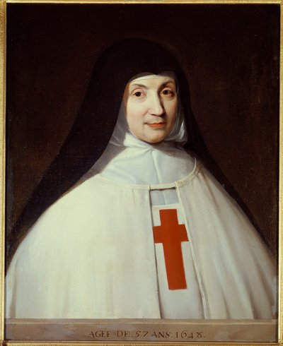 Retrato de Madre Angelique Arnauld de Philippe de Champaigne