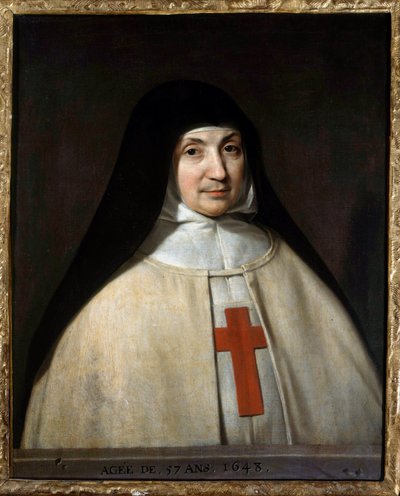 Retrato de Madre Angelique Arnauld de Philippe de Champaigne