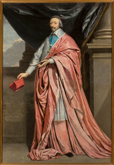 Retrato do cardeal Richelieu de Philippe de Champaigne