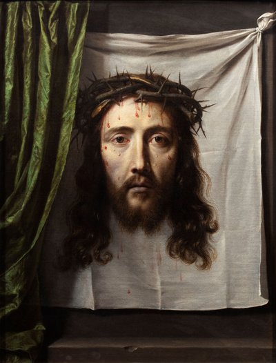 O Véu de Santa Verónica, c.1640 (óleo sobre tela) de Philippe de Champaigne