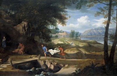 Os milagres de Santa Maria penitente. Pintura de Philippe De Champaigne (1602-1674) de Philippe de Champaigne
