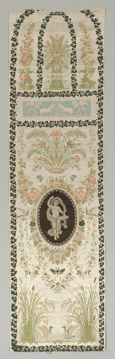 Cobertura de parede com figura clássica, final dos anos 1700 - início dos anos 1800. de Philippe de Lasalle