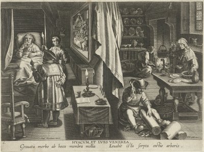 Remédio contra Sífilis de Philips Galle (attributed to workshop of)