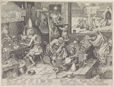 Alquimista de Philips Galle