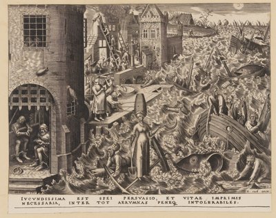 Esperança, de As Sete Virtudes de Philips Galle