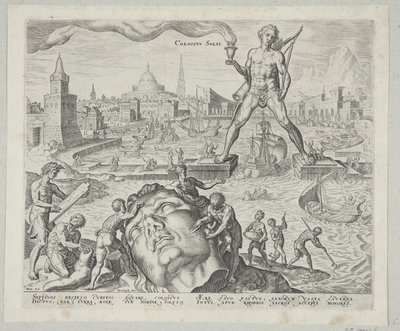 O colosso de Rodes de Philips Galle