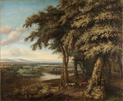 A Entrada para o Bosque de Philips Koninck