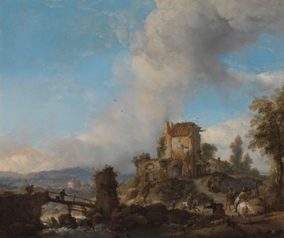 A caça ao veado de Philips Wouwerman