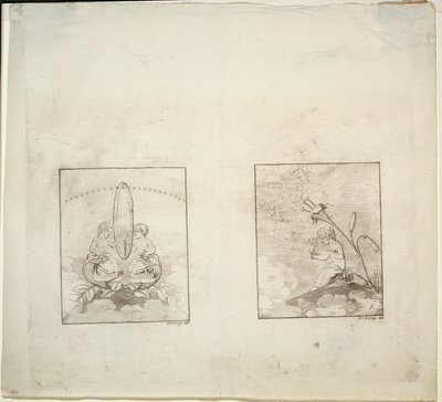 Criança com botão de rosa de Phillip Otto Runge
