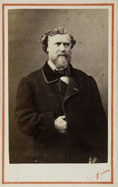 Retrato de Jules Lacroix 1809-1887, ca 1865. de Photo studio Nadar.