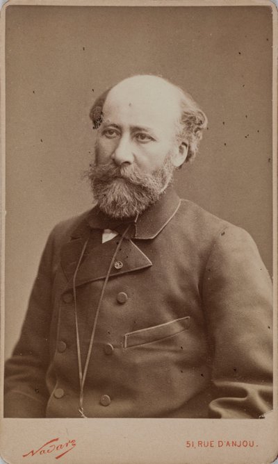Retrato de Octave Feuillet 1821-1890. de Photo studio Nadar.