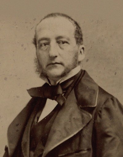 Retrato do pianista e compositor Sigismund Thalberg 1812-1871, ca 1860. de Photo studio Nadar.