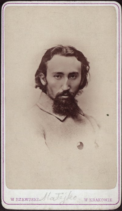Retrato de Jan Matejko 1838-1893, c. 1880. de Photo studio Waleri Rzewuski.