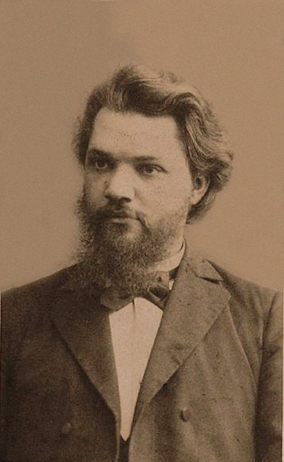 Retrato de Alexei Ivanovich Vvedensky 1861–1913, final do século XIX de Photo studio of Mikhail Volkov