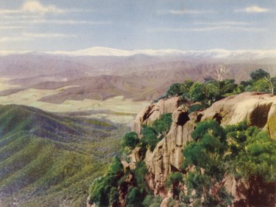 Alpes vitorianos (foto colorida) de Photographer Australian
