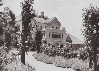 "Yarralumla", Residência do Governador Geral, Camberra (foto a p/b) de Photographer Australian