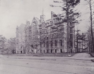 Canadá: McMaster Hall, Toronto (foto a p/b) de Photographer Canadian