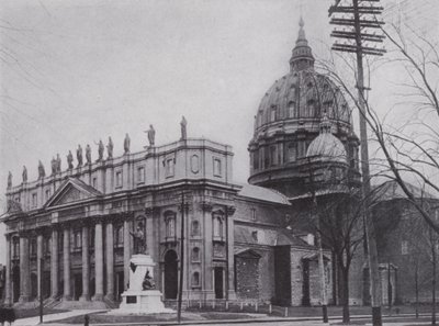 Catedral de São Tiago, Montreal (foto a p/b) de Photographer Canadian