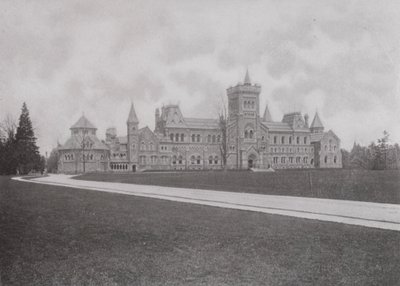 Universidade de Toronto, Toronto (foto a p/b) de Photographer Canadian