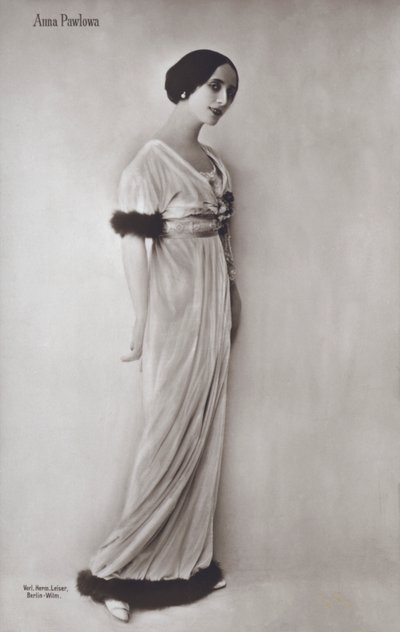 Anna Pavlova (foto a p/b) de Photographer German