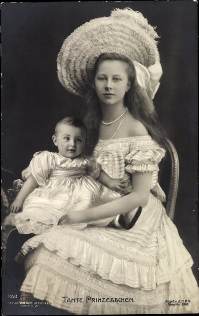 Tia Prinzesschen, Princesa Luise da Prússia de Photographer German