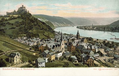 Braubach, Alemanha (foto a cores) de Photographer German
