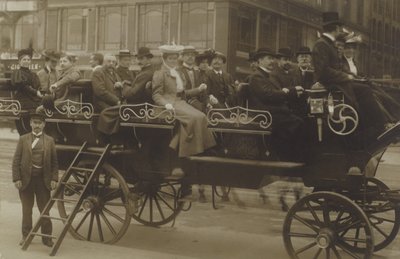 Charabanc, Berlim (foto a p/b) de Photographer German