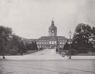 Charlottenburg, Palácio da Cidade (foto a p/b) de Photographer German