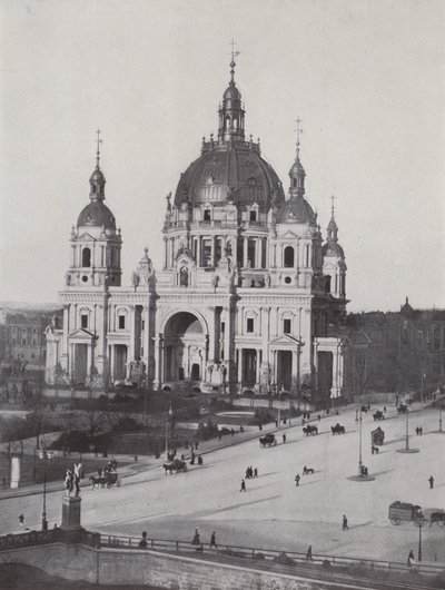 A Catedral de Berlim (foto a p/b) de Photographer German