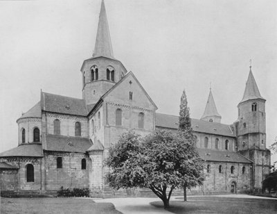 Igreja Godehardi (foto a p/b) de Photographer German