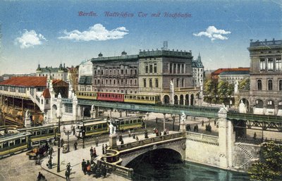 Hallesches Tor, Berlim (foto a cores) de Photographer German