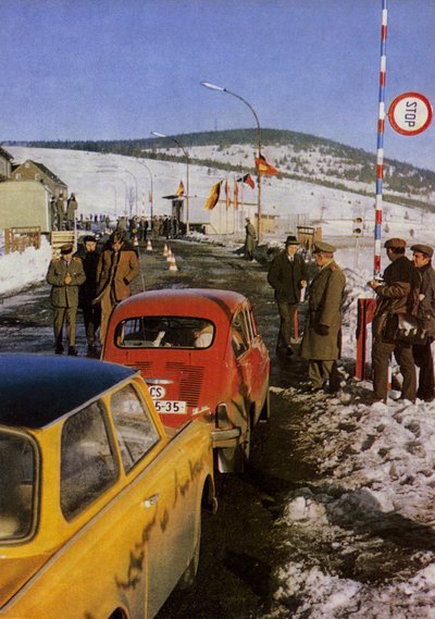 Estância de saúde Oberwiesenthal (foto a cores) de Photographer German