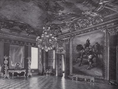 Castelo Real, A sala da águia vermelha (foto a p/b) de Photographer German