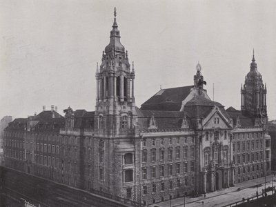Tribunal de Comarca de Der Neuen Friedrich-Strasse (foto a p/b) de Photographer German