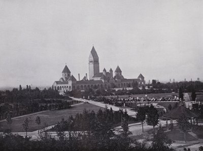 Leipzig: Crematorium (foto a p/b) de Photographer German