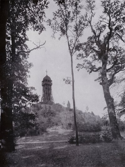 Leipzig: Rosental, Scherbelberg (foto a p/b) de Photographer German