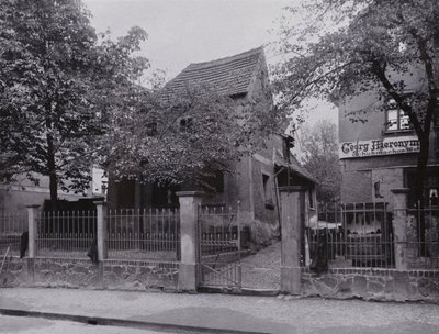 Leipzig: Schiller House em Gohlis (foto a p/b) de Photographer German