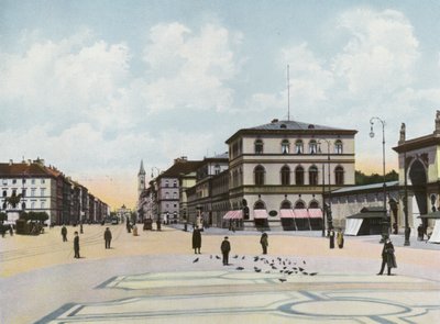 Munique/Munique: Odeonsplatz U Ludwigstrasse (foto) de Photographer German