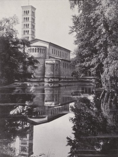 Potsdam, Friedenskirche (foto a p/b) de Photographer German
