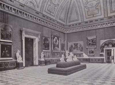 Potsdam, Orangery, Raffael Hall (foto a p/b) de Photographer German