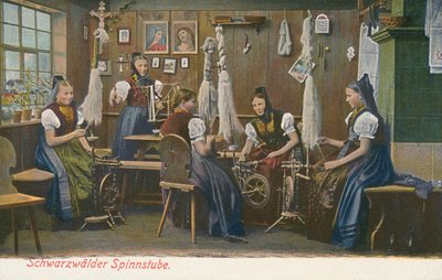 Spinners of the Black Forest, Alemanha. (foto a cores) de Photographer German