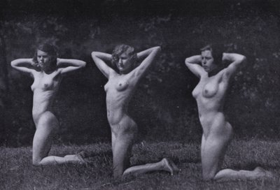 The Body Beautiful, Physical Culture for Women (foto a p/b) de Photographer German